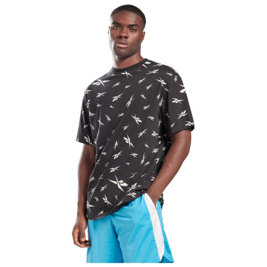 Reebok Ανδρική κοντομάνικη μπλούζα Te Aop Vector